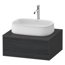 Duravit Zencha Konsolenwaschtischunterbau wandh. 550x650x281mm Eiche Mattschwa... DURAVIT-ZE4810016800000 4063382840349 (Abb. 1)
