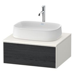 Duravit Zencha Konsolenwaschtischunterbau wandh. 550x650x281mm Eiche Mattschwa... DURAVIT-ZE4810016840000 4063382840325 (Abb. 1)