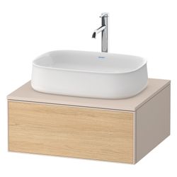 Duravit Zencha Konsolenwaschtischunterbau wandh. 550x650x281mm Natur Eiche Mat... DURAVIT-ZE4810030830000 4063382840363 (Abb. 1)