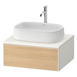 Duravit Zencha Konsolenwaschtischunterbau wandh. 550x650x281mm Natur Eiche Mat... DURAVIT-ZE4810030840000 4063382840356 (Abb. 1)