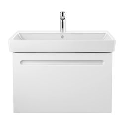 Duravit No.1 Waschtisch 460x800x173mm, Weiß Hochglanz, Rechteckig, 1 Waschplatz/HL... DURAVIT-23758000002 4063382181473 (Abb. 1)