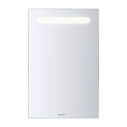 Duravit No.1 Spiegel Wandmontage 35x450x700mm, Mattweiß, LED oben, 4W, Betätig... DURAVIT-N17950000000000 4063382219671 (Abb. 1)