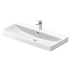 Duravit No.1 Waschtisch 460x1000x173mm wandhäng., Weiß Hochglanz, Rechteckig, 1 Wa... DURAVIT-23751000002 4067116994384 (Abb. 1)