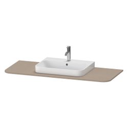 Duravit Happy D.2 Konsole 550x1300x16mm Leinen Matt ohne Konsolenträger 1 Ausschni... DURAVIT-HP031KM7575 4063382183552 (Abb. 1)