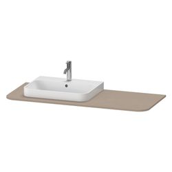 Duravit Happy D.2 Konsole 550x1300x16mm L Leinen Matt ohne Konsolenträger 1 Aussch... DURAVIT-HP031KL7575 4063382183453 (Abb. 1)
