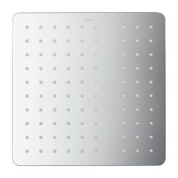 Duravit Kopfbrause, Chrom Hochglanz, Edelstahl, Eckig, 300x300mm, 26l/min, Rain, ... DURAVIT-UV0660031010 4063382938121 (Abb. 1)