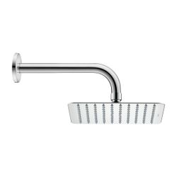 Duravit Kopfbrause, Chrom Hochglanz, Edelstahl, Eckig, 300x300mm, 26l/min, Rain, ... DURAVIT-UV0660031010 4063382938121 (Abb. 1)