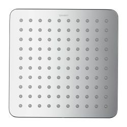 Duravit Kopfbrause, Chrom Hochglanz, Edelstahl, Eckig, 200x200mm, 26l/min, Rain, ... DURAVIT-UV0660030010 4063382938114 (Abb. 1)