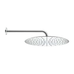 Duravit Kopfbrause, Chrom Hochglanz, Edelstahl, Rund, d. Kopfbrause 400mm, 25, 5l... DURAVIT-UV0660021010 4063382938107 (Abb. 1)