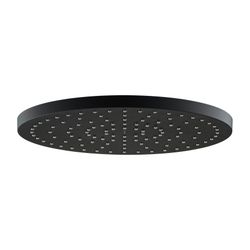 Duravit Kopfbrause, Mattschwarz, Kunststoff, Rund, d. Kopfbrause 250mm, 21l/min, ... DURAVIT-UV0660018046 4063382938077 (Abb. 1)