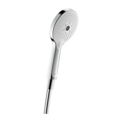 Duravit Handbrause, Chrom, d. 120mm, Strahlart Rain, Pulse, Mono, Druckknopf, 14l... DURAVIT-UV0650017010 4063382937070 (Abb. 1)