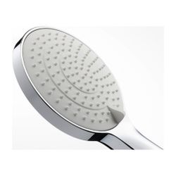 Duravit Handbrause, Chrom, d. 110mm, Strahlart SoftRain, Rain, IntenseRain, drehb... DURAVIT-UV0650015010 4063382936936 (Abb. 1)