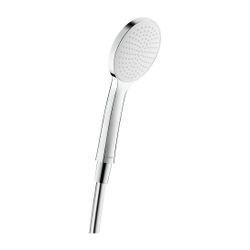 Duravit Handbrause, Chrom, d. 110mm, Strahlart Rain, Durchflussmenge 3 bar 15l/mi... DURAVIT-UV0650013010 4063382936677 (Abb. 1)
