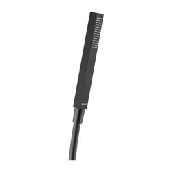 Duravit Stabbrause, Rain, eckig, Mattschwarz, Durchflussmenge 3 bar 17l/min, Sili... DURAVIT-UV0640002046 4063382937995 (Abb. 1)