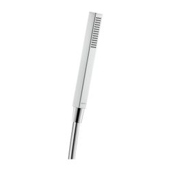 Duravit Stabbrause, Rain, eckig, Chrom, Durchflussmenge 3 bar 17l/min, Silikonnop... DURAVIT-UV0640002010 4063382937971 (Abb. 1)