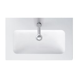 Duravit ME by Starck Waschtisch 400x630x180mm, Compact, Weiß SDM, Rechteckig, 1 Was... DURAVIT-2342633200 4053424893129 (Abb. 1)