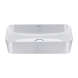 Duravit Cape Cod Aufsatzbecken 550mm, Weiß Hochglanz, DuraCeram, Rechteckig, ohne Ü... DURAVIT-2347550000 4053424587608 (Abb. 1)