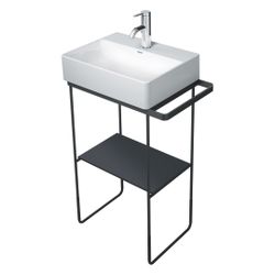 Duravit DuraSquare Glaseinleger Einscheibensicherheitsglas 264x420x8mm, Schwarz, fü... DURAVIT-0099668400 4053424467269 (Abb. 1)