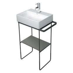 Duravit DuraSquare Glaseinleger Einscheibensicherheitsglas 264x420x8mm, Flanell Gra... DURAVIT-0099668700 4053424467290 (Abb. 1)