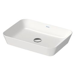 Duravit Cape Cod Aufsatzbecken 550mm, Weiß Hochglanz, DuraCeram, Rechteckig, ohne Ü... DURAVIT-2347550000 4053424587608 (Abb. 1)