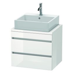 Duravit DuraStyle Konsolenwaschtischunterbau wandh 478x600x512mm ohne KSP Compact ... DURAVIT-DS530504318 4053424391120 (Abb. 1)