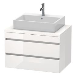 Duravit DuraStyle Konsolenwaschtischunterbau wandh. 548x800x512mm ohne KSP Betongr... DURAVIT-DS531700743 4053424623603 (Abb. 1)