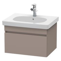 Duravit DuraStyle Waschtischunterbau wandhäng. 453x600x398mm, Basalt Matt, Grifflo... DURAVIT-DS638304343 4021534917837 (Abb. 1)