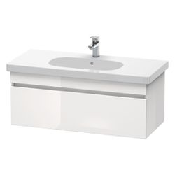 Duravit DuraStyle Waschtischunterbau wandh. 453x1000x398mm, Eiche Mattschwarz, Gri... DURAVIT-DS638501616 4063382147479 (Abb. 1)