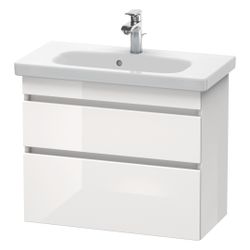 Duravit DuraStyle Waschtischunterbau wandh. 368x730x610mm Compact, Mattweiß, Dekor... DURAVIT-DS649901843 4053424045924 (Abb. 1)