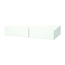 Duravit DuraStyle Schubkastenablage 440x1000x182mm, 2 Schubkästen, mit Konsolenpla... DURAVIT-DS827001818 4021534952074 (Abb. 1)