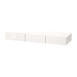 Duravit DuraStyle Schubkastenablage 440x1500x182mm, 3 Schubkästen, mit Konsolenpla... DURAVIT-DS827200743 4053424632964 (Abb. 1)