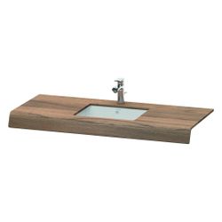 Duravit DuraStyle Konsole variabel 550x800-2000x100mm, wandhäng., Nusb.Matt, ohne ... DURAVIT-DS828C07979 4053424174747 (Abb. 1)
