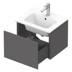 Duravit L-Cube Waschtischunterbau wandh. 421x520x400mm Compact Graphit Matt, Griff... DURAVIT-LC611804949 4063382032782 (Abb. 1)
