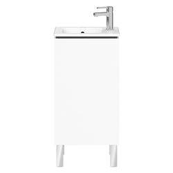 Duravit L-Cube Waschtischunterbau bodenstehend 294x420x704mm, L, Mattweiß, Grifflo... DURAVIT-LC6273L1818 4053424130576 (Abb. 1)
