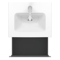 Duravit L-Cube Waschtischunterbau wandh. 421x520x400mm, Compact Mattweiß, Grifflos... DURAVIT-LC611801818 4063382032737 (Abb. 1)