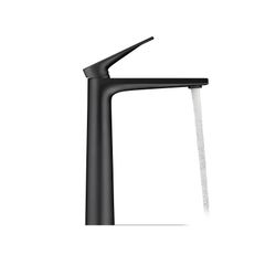 Duravit Tulum by Starck Einhebel-Waschtischmischer XL, Mattschwarz, 5l/min, Hebel... DURAVIT-TU1040002046 4063382961358 (Abb. 1)