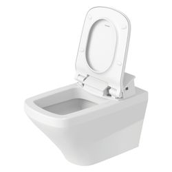 Duravit DuraStyle Wand-WC für Dusch-WC-Sitz 620x376x355mm Weiß Hochglanz, 4,5l, Wo... DURAVIT-25375900001 4021534854460 (Abb. 1)