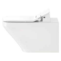 Duravit DuraStyle Wand-WC für Dusch-WC-Sitz 620x376x355mm Weiß Hochglanz, 4,5l, Wo... DURAVIT-25375900001 4021534854460 (Abb. 1)