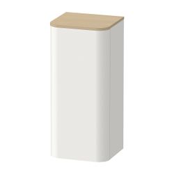 Duravit Happy D.2 Halbhochschrank Lack 360x400x880mm Nordic Weiß SDM, 1 Tür L, 2 G... DURAVIT-HP1260L3939 4053424872056 (Abb. 1)