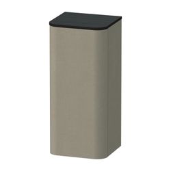 Duravit Happy D.2 Halbhochschrank, Lack 360x400x880mm, Leinen Matt, 1 Tür L, 2 Gla... DURAVIT-HP1260L7575 4053424871943 (Abb. 1)