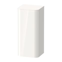Duravit Happy D.2 Halbhochschrank, Lack 360x400x880mm Weiß Hochglanz, 1 Tür R, 2 G... DURAVIT-HP1260R2222 4053424867496 (Abb. 1)