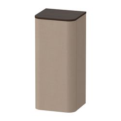 Duravit Happy D.2 Halbhochschrank, Lack 360x400x880mm, Leinen Matt, 1 Tür R, 2 Gla... DURAVIT-HP1260R7575 4053424872148 (Abb. 1)
