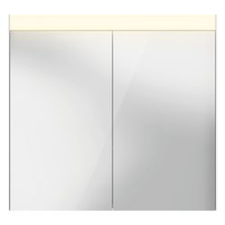 Duravit Best Spiegelschrank mit Licht Wandmontage 148x810x760mm, Neutral, 2 Türen... DURAVIT-LM7841000002 4053424468228 (Abb. 1)