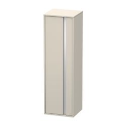 Duravit Ketho Halbhochschrank Dekor 360x400x1320mm Taupe Matt, 1 Tür L, Griffleist... DURAVIT-KT1257L9191 4053424338552 (Abb. 1)