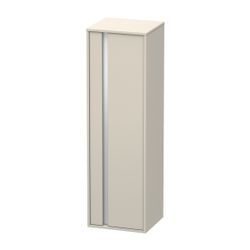 Duravit Ketho Halbhochschrank Dekor 360x400x1320mm Taupe Matt, 1 Tür R, Griffleist... DURAVIT-KT1257R9191 4053424338569 (Abb. 1)