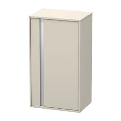 Duravit Ketho Halbhochschrank Dekor 360x500x880mm, Taupe Matt, 1 Tür R, 2 Glasfach... DURAVIT-KT1266R9191 4053424338545 (Abb. 1)