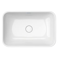 Duravit Happy D.2 Plus Aufsatzbecken 600mm, Weiß Hochglanz/Anthrazit Matt, WonderG... DURAVIT-23596061001 4053424896823 (Abb. 1)