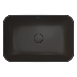 Duravit Happy D.2 Plus Aufsatzbecken 600mm, Anthrazit Matt, WonderGliss, Rechtecki... DURAVIT-23596013001 4053424896809 (Abb. 1)