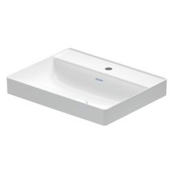 Duravit DuraSquare Aufsatzbecken 600mm, Weiß Hochglanz, DuraCeram, Rechteckig, mit ... DURAVIT-2354600041 4053424151212 (Abb. 1)