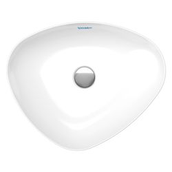 Duravit Cape Cod Aufsatzbecken 500mm, Weiß Hochglanz, DuraCeram, TriOval, ohne Über... DURAVIT-2339500000 4021534988875 (Abb. 1)